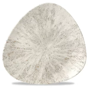 Churchill Studio Prints Stone Agate Grey Lotus Plate 26.5cm/10.38"