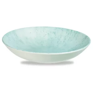 Churchill Studio Prints Stone Aquamarine Evolve Coupe Bowl 1136ml/40oz