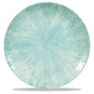 Churchill Studio Prints Stone Aquamarine Evolve Coupe Plate 16.5cm/6.44"