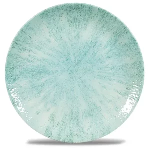 Churchill Studio Prints Stone Aquamarine Evolve Coupe Plate 26cm/10.19"
