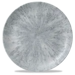 Churchill Studio Prints Stone Pearl Grey Evolve Coupe Plate 28.8cm/11.31"
