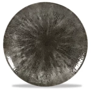 Churchill Studio Prints Stone Quartz Black Evolve Coupe Plate 16.5cm/6.5"