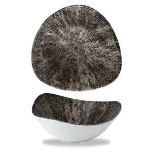 Churchill Studio Prints Stone Quartz Black Lotus Bowl 370ml/13.02oz