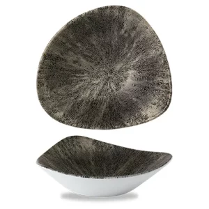 Churchill Studio Prints Stone Quartz Black Lotus Bowl 600ml/21.12oz