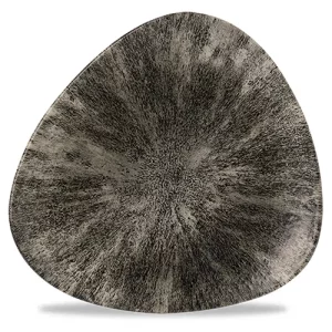 Churchill Studio Prints Stone Quartz Black Lotus Plate 19.2cm/7.5"