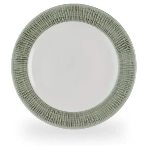 Churchill Super Vitrified Bamboo Ceramic Spinwash Alpine Plate 21cm/8.25"