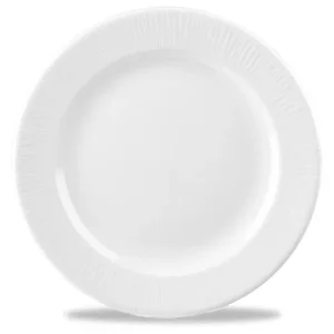 Churchill Super Vitrified Bamboo Rimmed Plate 27.6cm/10.81"