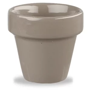 Churchill Super Vitrified Bit On The Side Pebble Plant Pot 114ml/4oz
