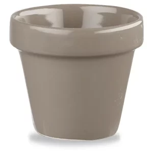 Churchill Super Vitrified Bit On The Side Pebble Plant Pot 341ml/12oz