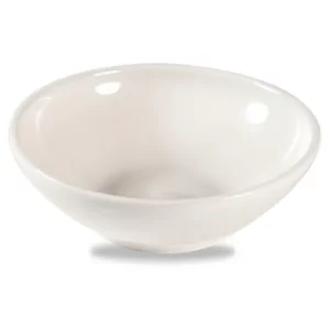 Churchill Super Vitrified Bit On The Side White Contour Shallow Bowl 260ml/9oz