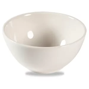 Churchill Super Vitrified Bit On The Side White Contour Snack Bowl 400ml/14oz