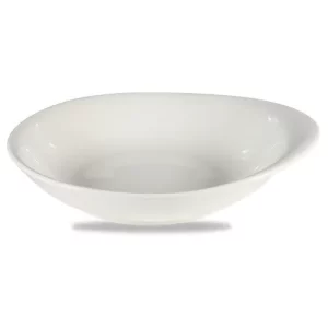 Churchill Super Vitrified Bit On The Side White Round Dish 300ml/10.5oz