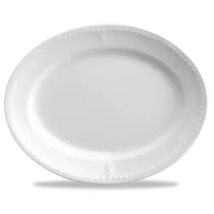 Churchill Super Vitrified Buckingham Oval Plate 25.4cm/10"