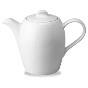 Churchill Super Vitrified Cafe White Teapot 340ml/12oz