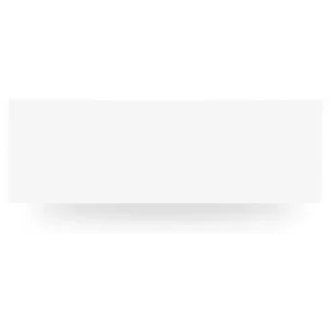 Churchill Super Vitrified Chefs' Plates White Oblong Tasting Tray 29.5 x 8.8cm/11.61 x 3.46"