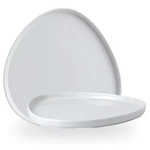 Churchill Super Vitrified Chefs' Plates White Triangle Walled Plate 20cm/7.9"
