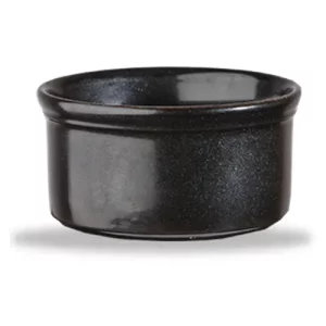 Churchill Super Vitrified Cookware Oynx Black Ramekin Small 85ml/3oz