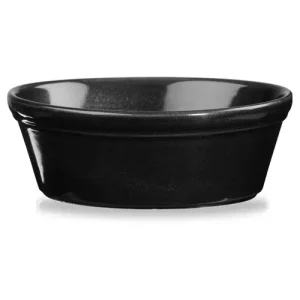 Churchill Super Vitrified Cookware Oynx Black Round Pie Dish 480ml/16.9oz