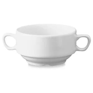 Churchill Whiteware Handled Consomme 414ml/14oz