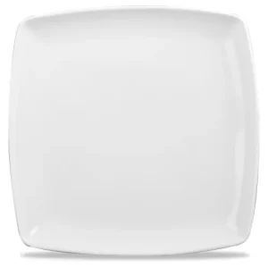 Churchill X Squared White Deep Square Plate 26.8 x 26.8cm/10.5 x 10.5"