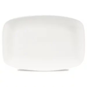 Churchill X Squared White Oblong Chefs' Plate 19.9 x 30cm/7.81 x 11.75"