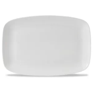 Churchill X Squared White Oblong Chefs' Plate 24.5 x 35.5cm/9.63 x 13.94"