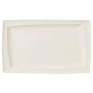 DPS Academy Classic Asymmetric Rectangular Plate 33 x 22cm/13 x 8.25"