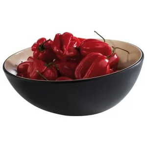 DPS Frida Lock Melamine Bowl Black 21.5cm/8.5"