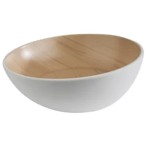 DPS Frida Lock Melamine Bowl White 21.5cm/8.5"