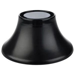 DPS Frida Lock Melamine Stand Black 16.5 x 16.5 x 12cm/6.5 x 6.5 x 4.7"