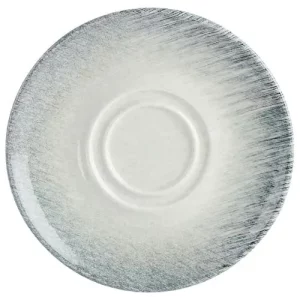 DPS Fusion Linear Double Well Saucer 16cm/6.25"