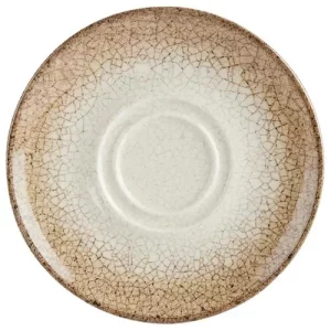 DPS Fusion Scorched Double Well Saucer 16cm/6.25"