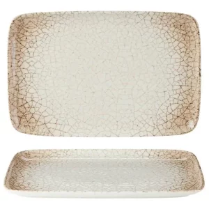 DPS Fusion Scorched Rectangular Platter 27 x 20cm/10.5 x 7.75"