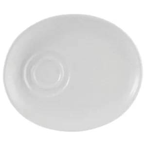 DPS Ivory Saucer/Side Plate 20 x 17cm/8 x 6.75"