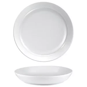 DPS Nordika White Deep Plate 24cm/9.4"