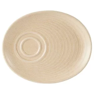 DPS Nude Saucer/Side Plate 20 x 17cm/8 x 6.75"
