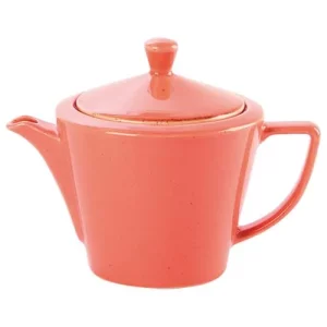 DPS Seasons Coral Conic Tea Pot 500ml/18oz