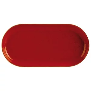 DPS Seasons Magma Narrow Oval Plate 30cm/12"