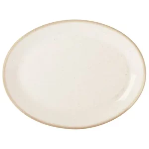 DPS Seasons Oatmeal Oval Plate 30cm/12"