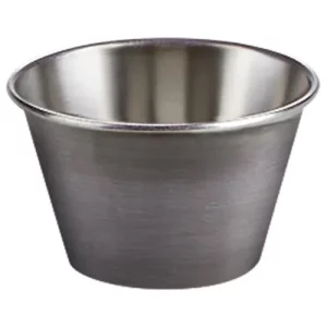 DPS Vintage Steel Sauce/Dip Pot Antique Silver 70ml/2.5oz