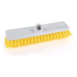 Deck Scrub Grey (PIR) with Yellow Bristles