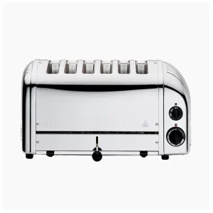 Dualit 6 Slice Classic Toaster 46 x 21 x 22 cm/18.1 x 8.3 x 8.6"
