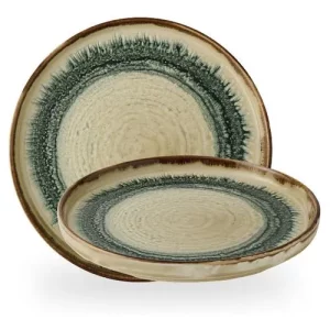 Dudson Harvest Flare Linen Walled Plate 21cm/8.25"