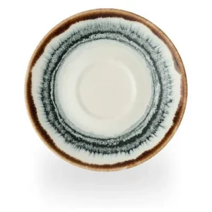 Dudson Harvest Flare Natural Cafe Espresso Saucer 11.4cm/4.5"
