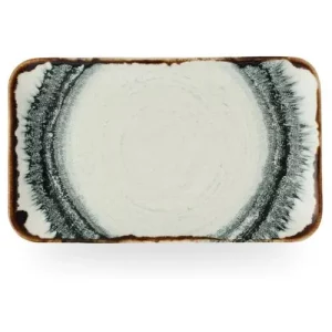 Dudson Harvest Flare Natural Organic Rectangular Plate 27 x 16cm/10.6 x 6.3"