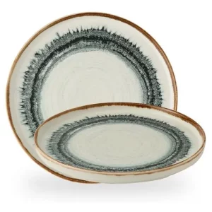 Dudson Harvest Flare Natural Walled Plate 26cm/10.25"