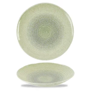 Dudson Harvest Grain Speckle Green Organic Coupe Bowl 432ml/15.2oz