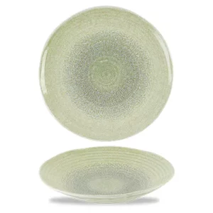 Dudson Harvest Grain Speckle Green Organic Coupe Bowl 796ml/28oz