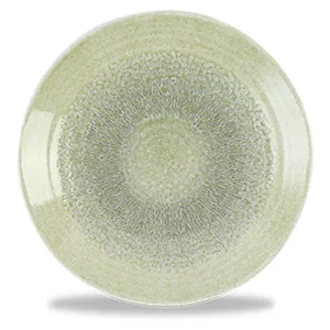 Dudson Harvest Grain Speckle Green Organic Coupe Plate 23cm/9"