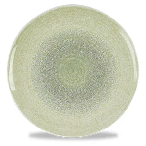 Dudson Harvest Grain Speckle Green Organic Coupe Plate 29.5cm/11.62"